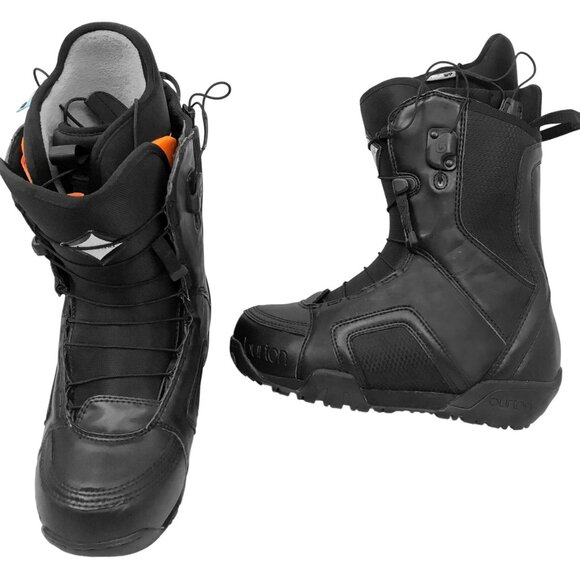 NEW $269 Burton Emerald Snowboard Boots!  Size 7  All Black  Speed Zone Laces - Picture 1 of 1